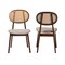 Baxton Studio Darrion Mid-Century Modern Grey Fabric and Walnut Brown Finished Wood 2-Piece Dining Chair Set 234-2PC-13291-ZORO - alternate 2